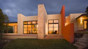 Lehman home sunset photo